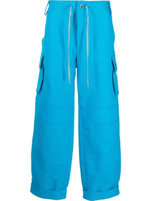 Jacquemus Giardino cargo trousers - Blue