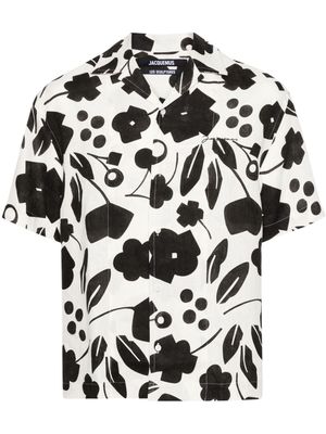 Jacquemus La chemise Jean linen shirt - Neutrals