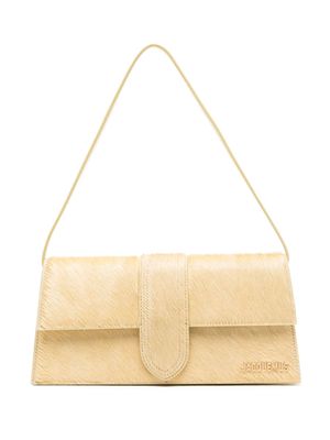 Jacquemus Le Bambino Long pony-hair shoulder bag - Yellow