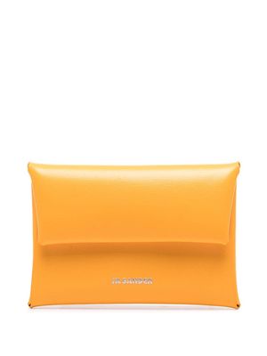 Jil Sander Coin Purse leather wallet - Orange