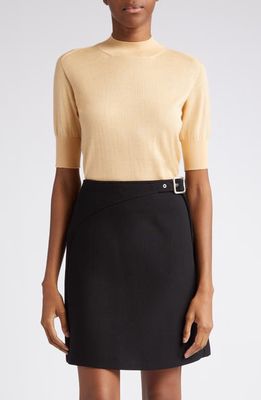 Jil Sander Seamless Short Sleeve Cashmere