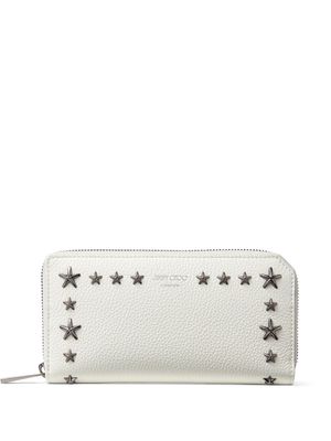 Jimmy Choo Carnaby continental wallet - White