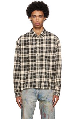 John Elliott Black Hemi Shirt