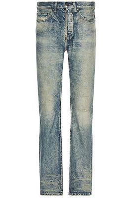 JOHN ELLIOTT Caribou Bootcut Hornet in Blue