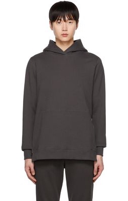 John Elliott Gray Hooded Villain Hoodie