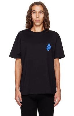JW Anderson Black Anchor T-Shirt