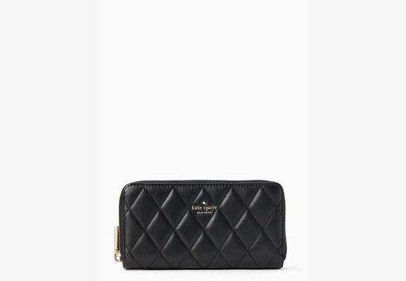 Kate Spade Carey Large Continental Wallet, Black
