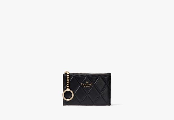 Kate Spade Carey Small Card Holder, Black