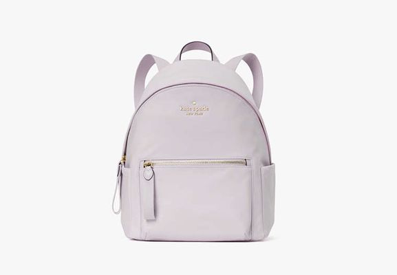 Kate Spade Chelsea Nylon Medium Backpack, Lilac Moonlight