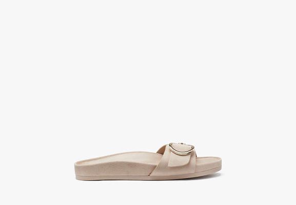 Kate Spade Della Slide Sandals, Warm Beige