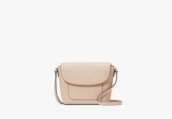 Kate Spade Elsie Pebbled Leather Crossbody, Warm Beige