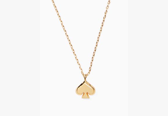 Kate Spade Everyday Spade Metal Mini Pendant, Gold