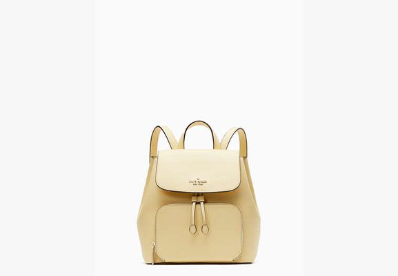 Kate Spade Kristi Medium Flap Backpack, Butter