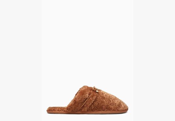 Kate Spade Lucy Slippers, Light Fawn
