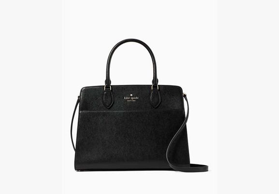 Kate Spade Madison Large Satchel, Black