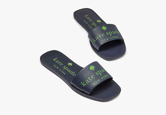 Kate Spade Peyton Sandals, Blazer Blue/ Turtle Green