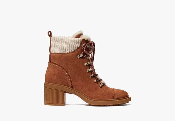 Kate Spade Walker Booties, Warm Gingerbread