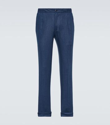 Kiton Linen chinos