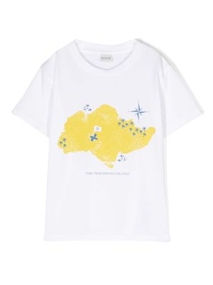 Knot Pescespada cotton T-shirt - White