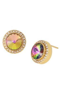 Kurt Geiger London Crystal Stud Earrings in Multi