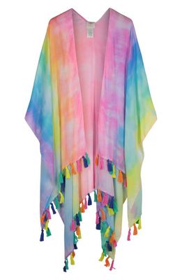 Kurt Geiger London Rainbow Tie Dye Ruana