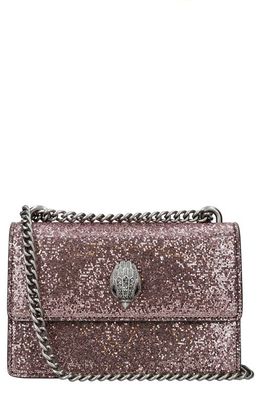 Kurt Geiger London Small Shoreditch Convertible Crossbody Bag in Open Pink