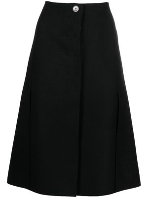 Lanvin A-line midi skirt - Black