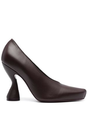 Lanvin Muse 105mm leather pumps - Purple