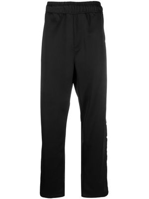 Lanvin press-stud track pants - Black