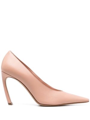 Lanvin Swing 95mm pumps - Pink