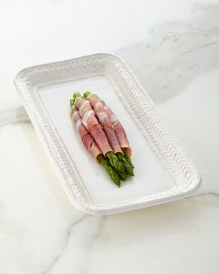 Le Panier Whitewash Hostess Tray - 12.75"