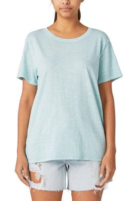 Lucky Brand Classic Cotton Slub T-Shirt in Adriatic Blue