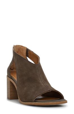 Lucky Brand Saimy Block Heel Sandal in Carafe