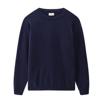 Luxe Crewneck in Pure Cashmere