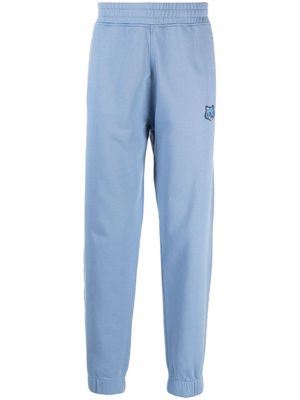 Maison Kitsuné Bold Fox track pants - Blue