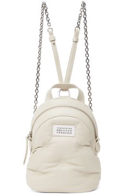 Maison Margiela Beige Glam Slam Backpack