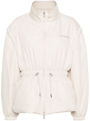 MARANT ÉTOILE Dastyni elasticated-waistband puffer jacket - Neutrals
