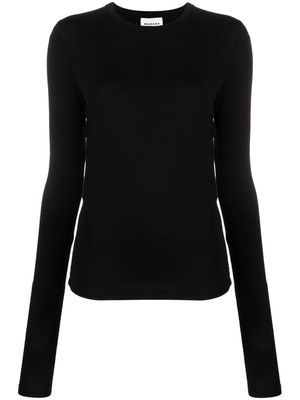 MARANT ÉTOILE drawstring open-back top - Black