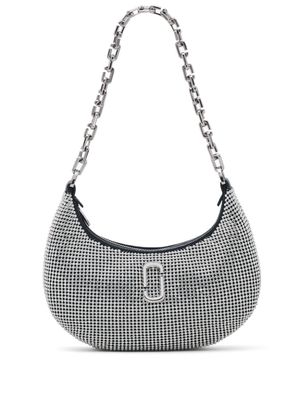 Marc Jacobs small Curve rhinestone-embellished shoulder bag - Black