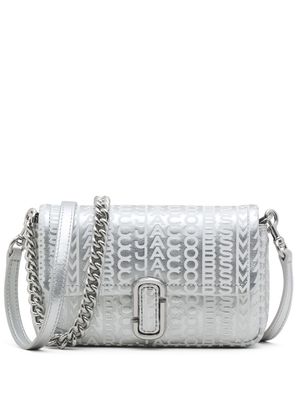 Marc Jacobs The Monogram Metallic J Marc mini bag - Silver