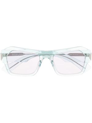 Marcelo Burlon County of Milan Cardo rectangle-frame sunglasses - Blue