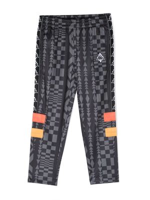 Marcelo Burlon County of Milan geometric-print track pants - Black