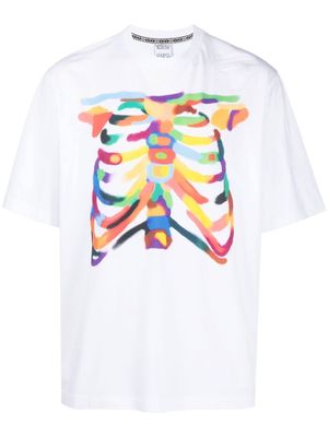 Marcelo Burlon County of Milan Rib Cage organic cotton T-shirt - White