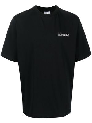 Marcelo Burlon County of Milan Tempera Cross-print T-shirt - Black