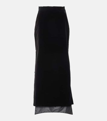 Max Mara Zuppa cotton maxi skirt