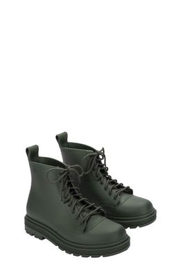 Melissa Kids' Corturno Lace-Up Boot in Green
