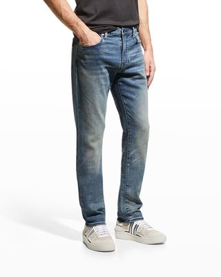 Men's Asher Slim-Straight Jeans