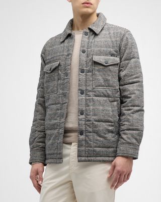 Men's Flynn Quilted Shirt Jacket
