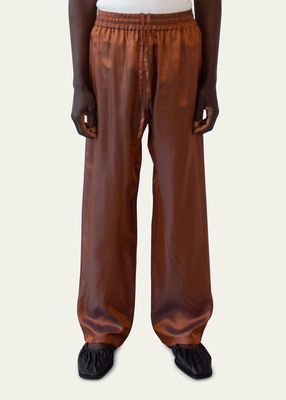 Men's Iridescent Loose-Fit Pants