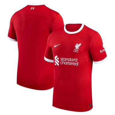 Men's Nike Red Liverpool 2023/24 Home Replica Jersey